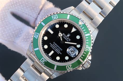 rolex submariner green replica|rolex submariner knockoff.